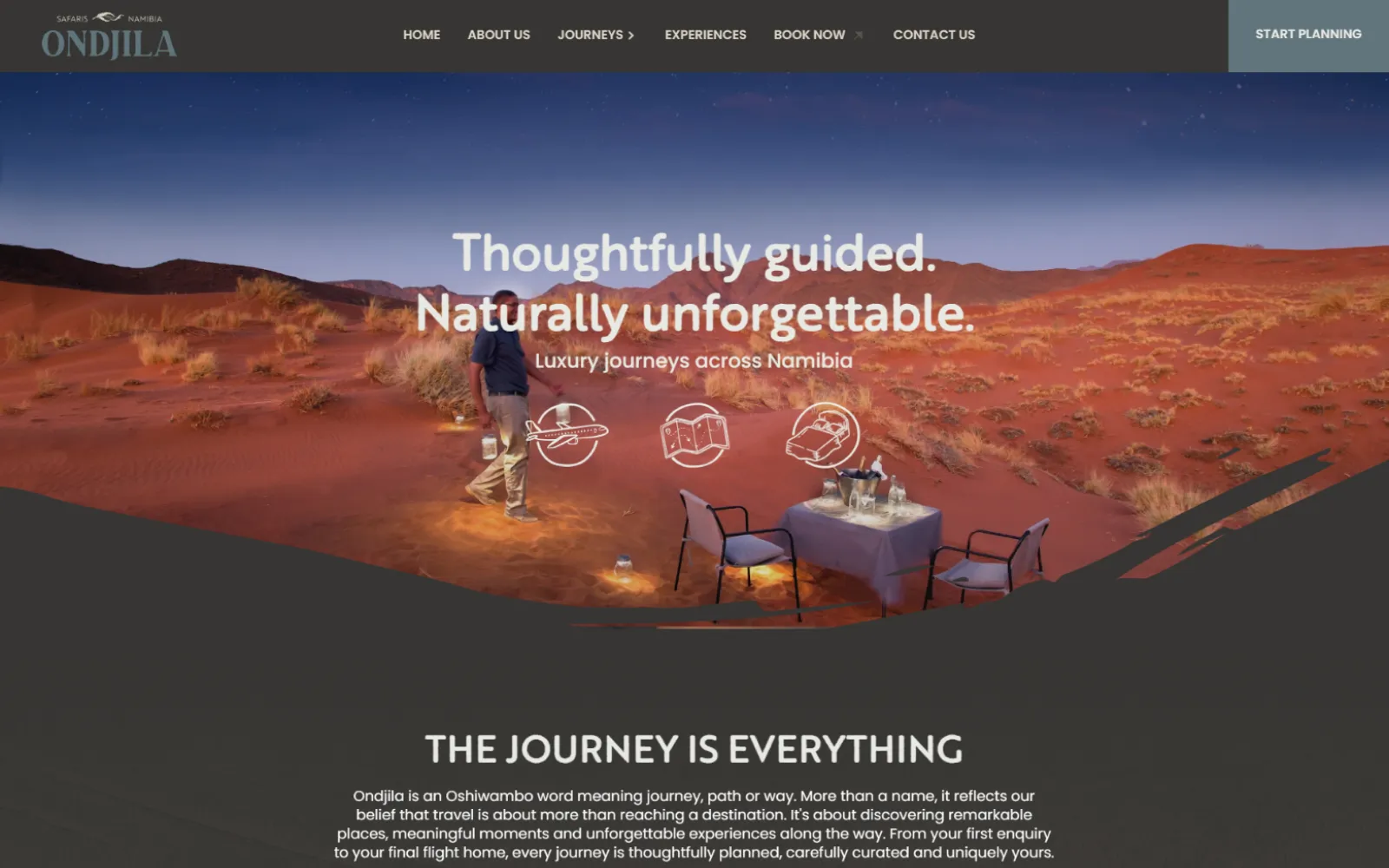 Delta River Safaris website